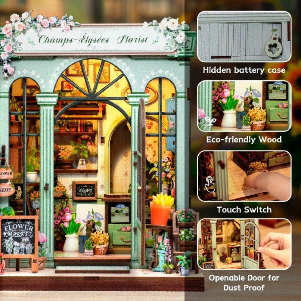 Book Nook Champs-Elysees Florist DIY Kit