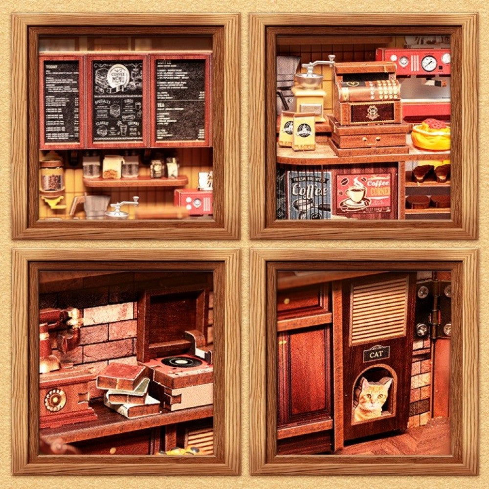 Book Nook Corner Coffee Shop DIY Kit