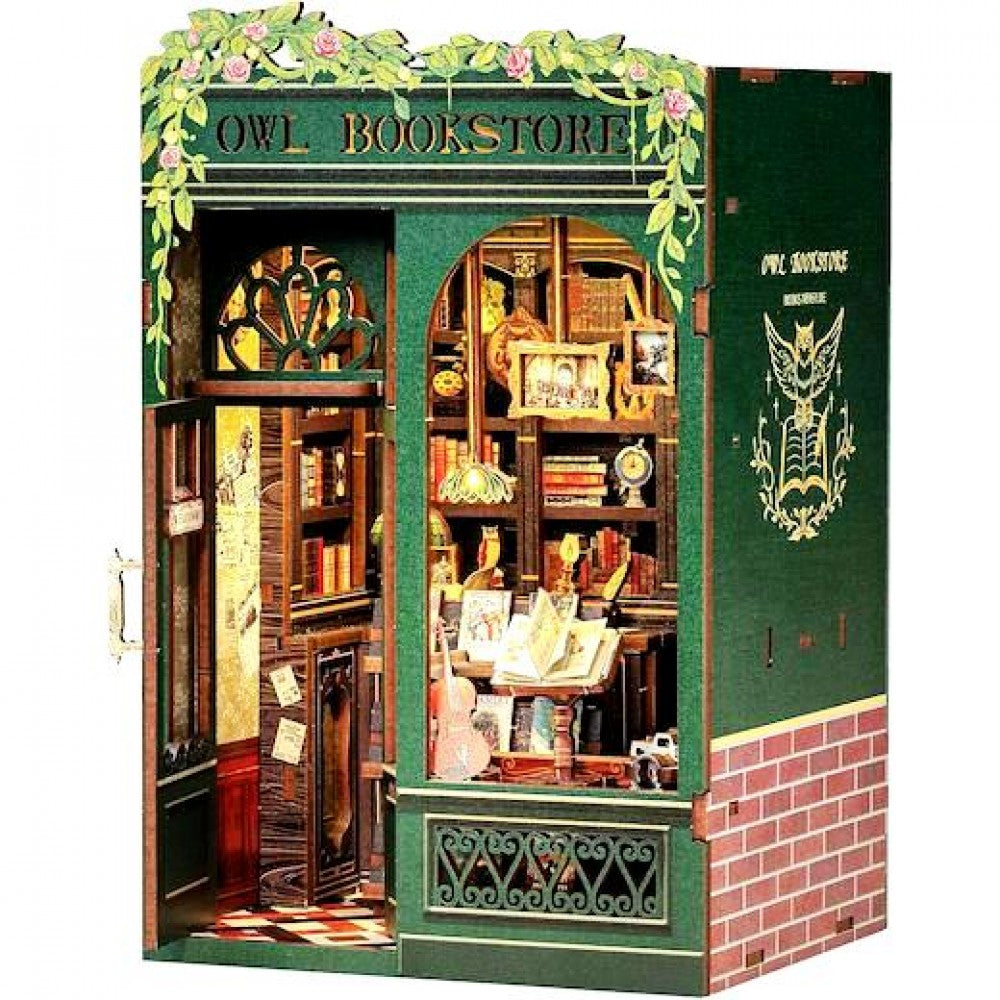 Book Nook Owl Bookstore DIY Kit