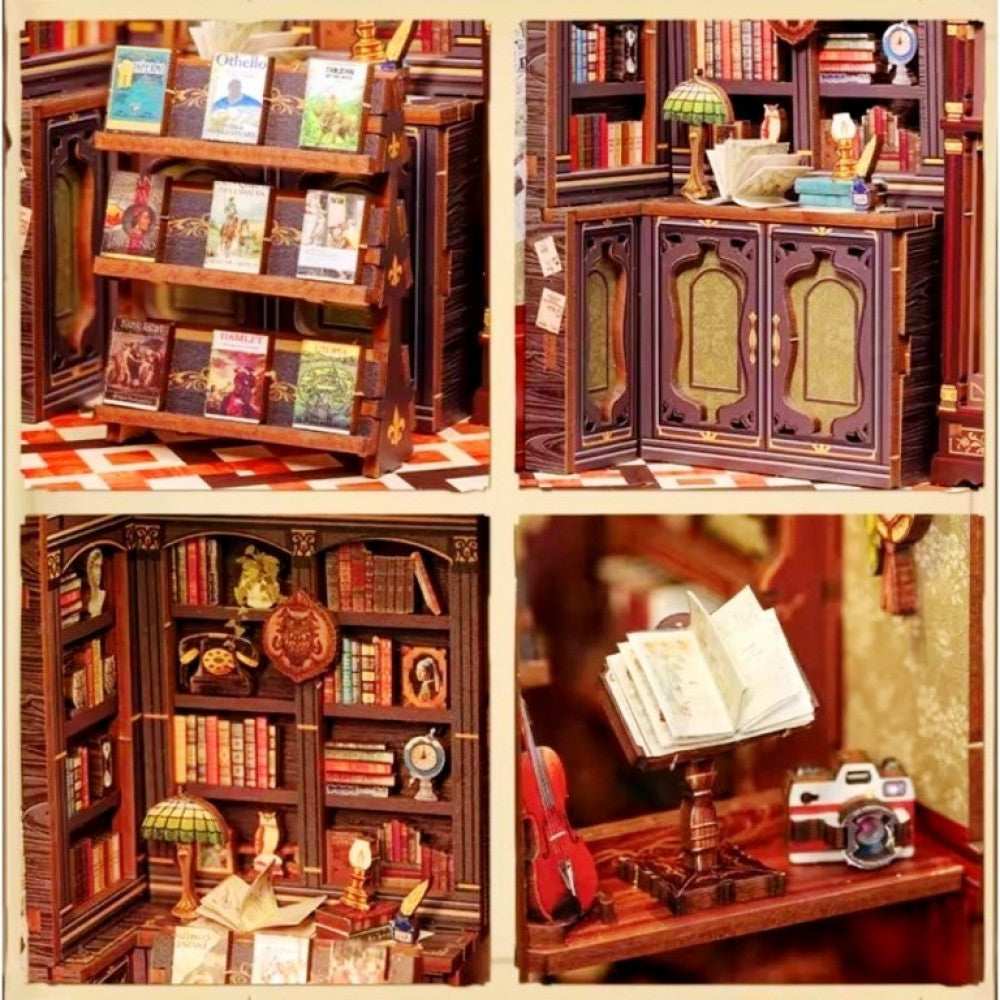 Book Nook Owl Bookstore DIY Kit