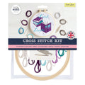 Simply Make Cross Stitch Kit 8" Book Lover