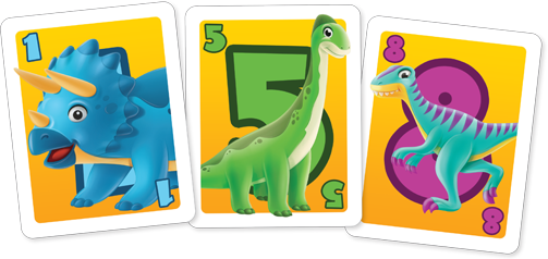 Dinosaur War Card Game