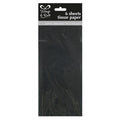 6 Sheet Tissue Paper - Black