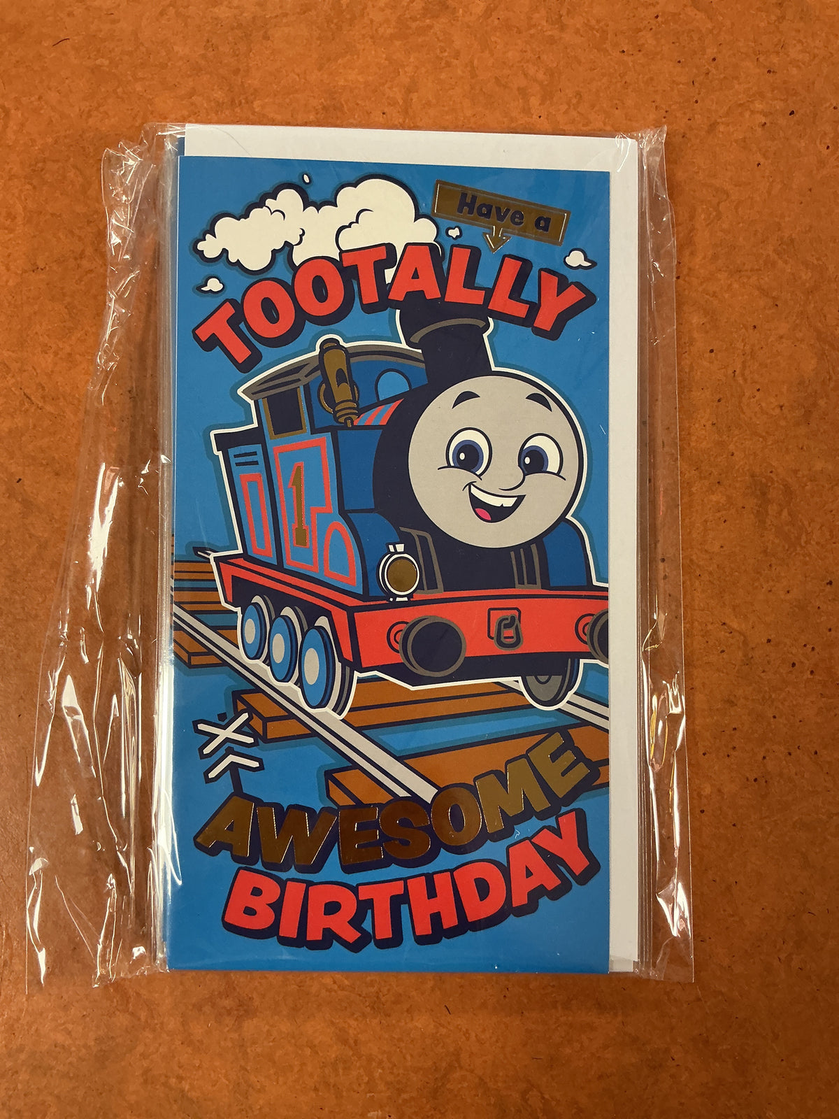 Thomas The Tank Engine Happy Birthday Card
