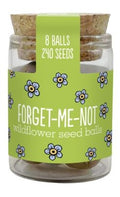Seedball Wildflower Jars Forget Me Not