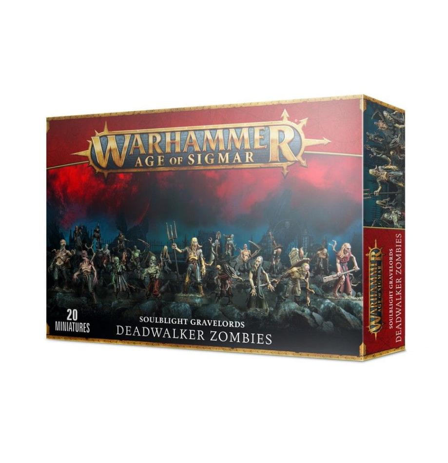 Warhammer Age Of Sigmar Soulblight Gravelords Deadwalker Zombies