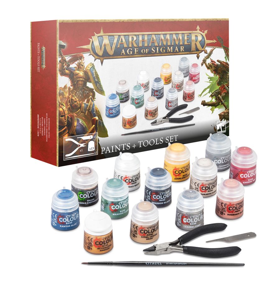 Warhammer Age Of Sigmar Paint And Tools
