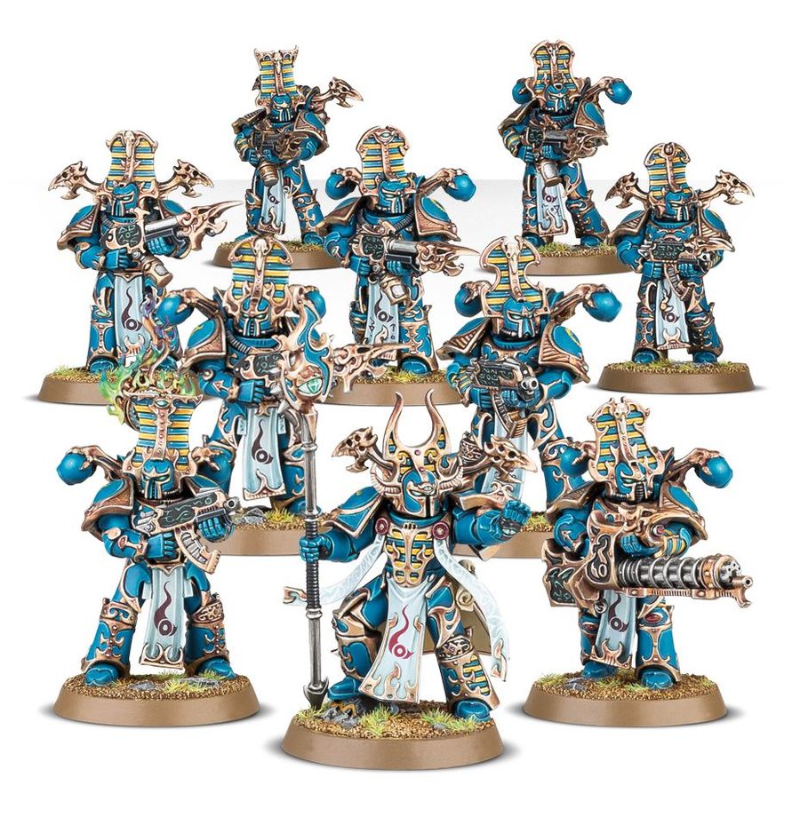 Warhammer 40K Thousand Sons Rubric Marines