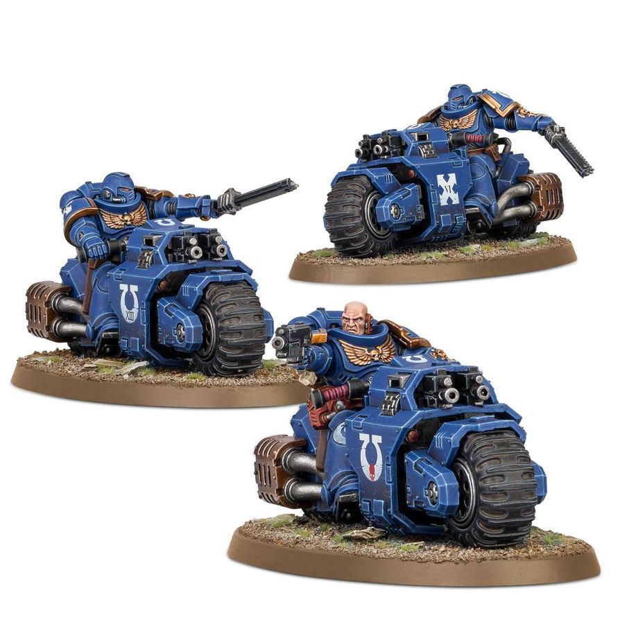 Warhammer 40K Space Marines Outriders