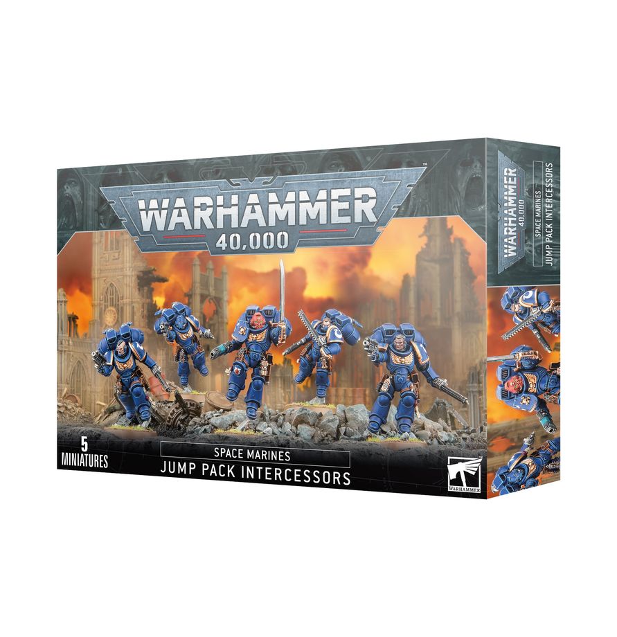 Warhammer 40K Space Marines Jump Pack Intercessors