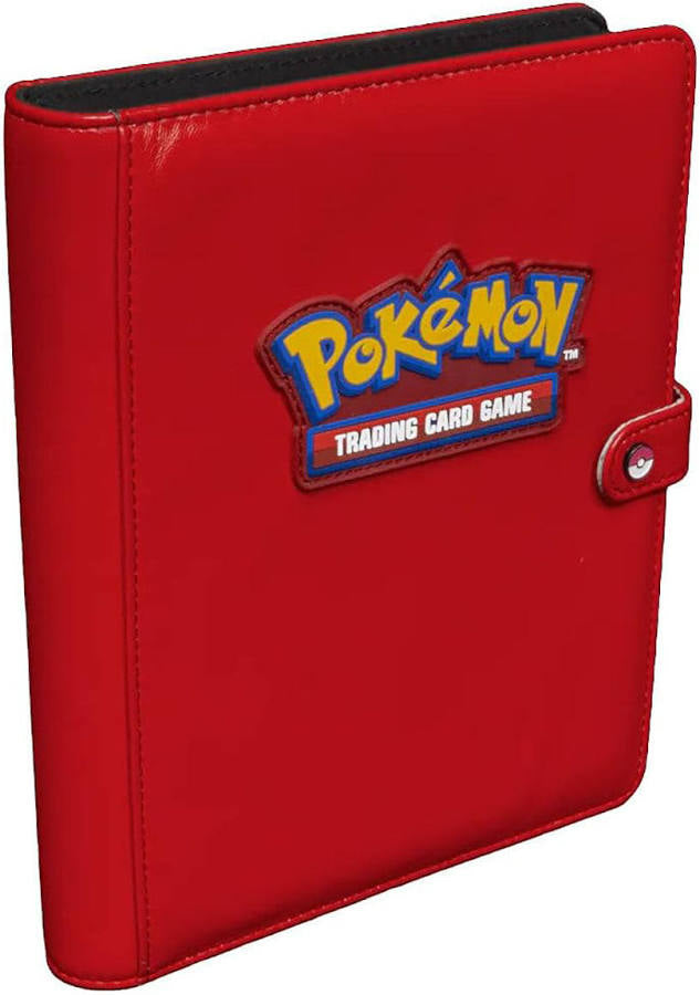 Pokemon Premium Snap Binder Red
