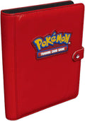 Pokemon Premium Snap Binder Red