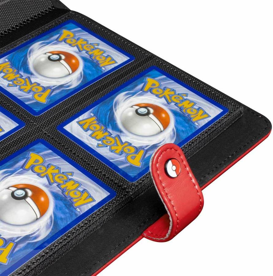Pokemon Premium Snap Binder Red
