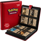 Pokemon Premium Snap Binder Red