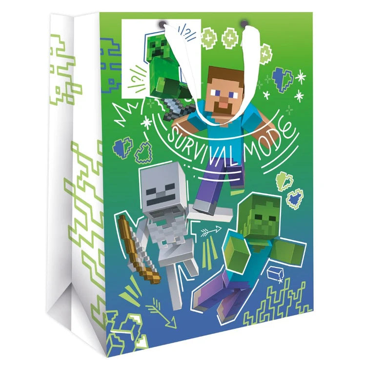 Gift Bag Medium Minecraft