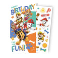 Paw Patrol Happy Birthday Sticker Card