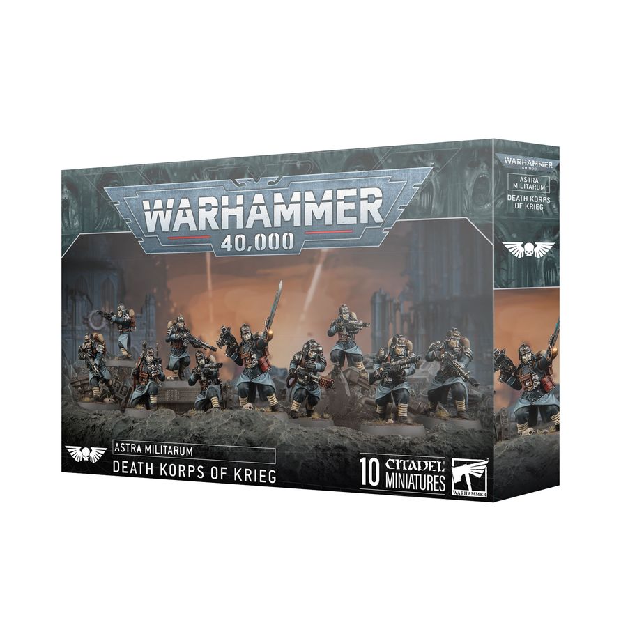 Warhammer 40K Astra Militarum Death Korps Of Krieg Soldiers