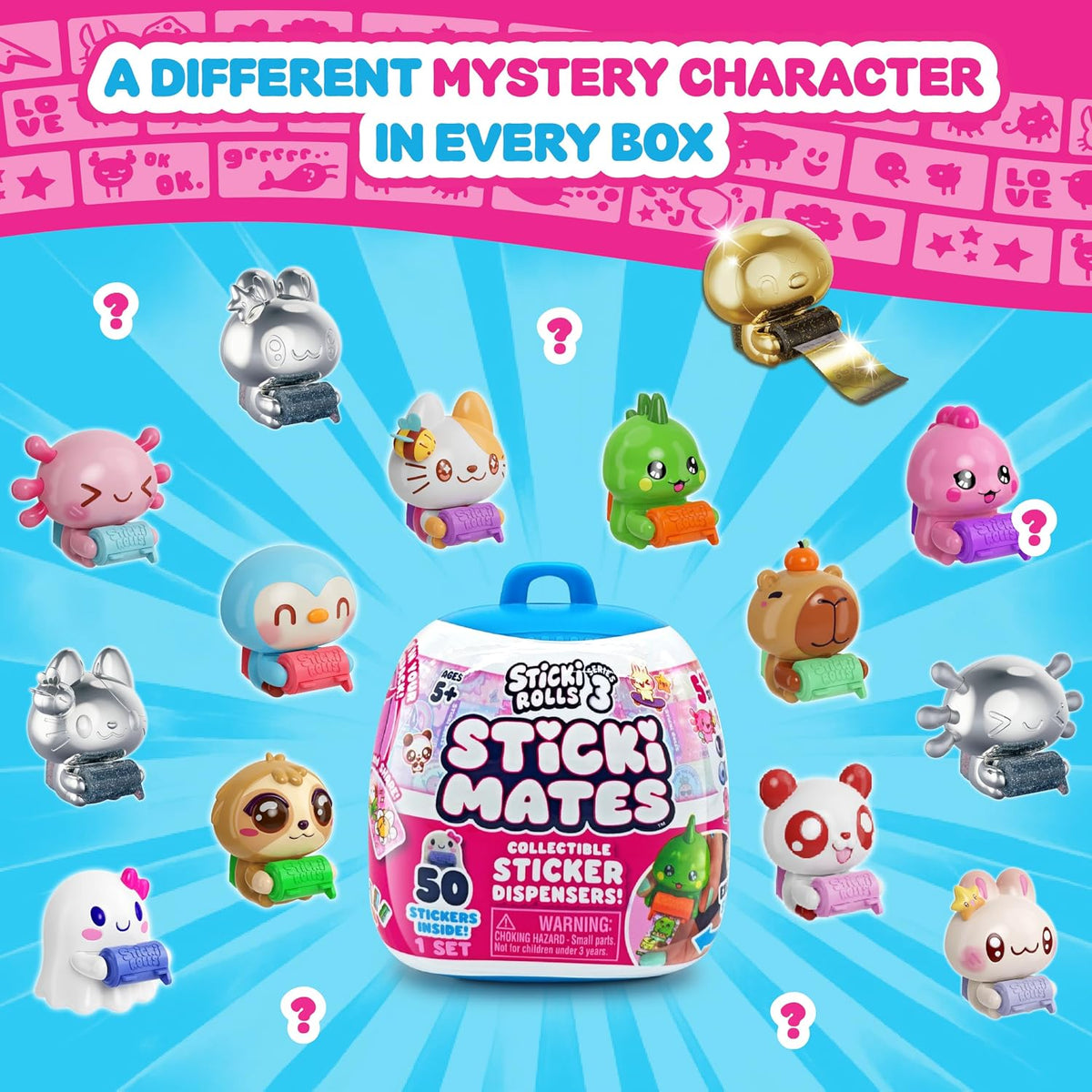 Stiocki Rolls Sticki Mates