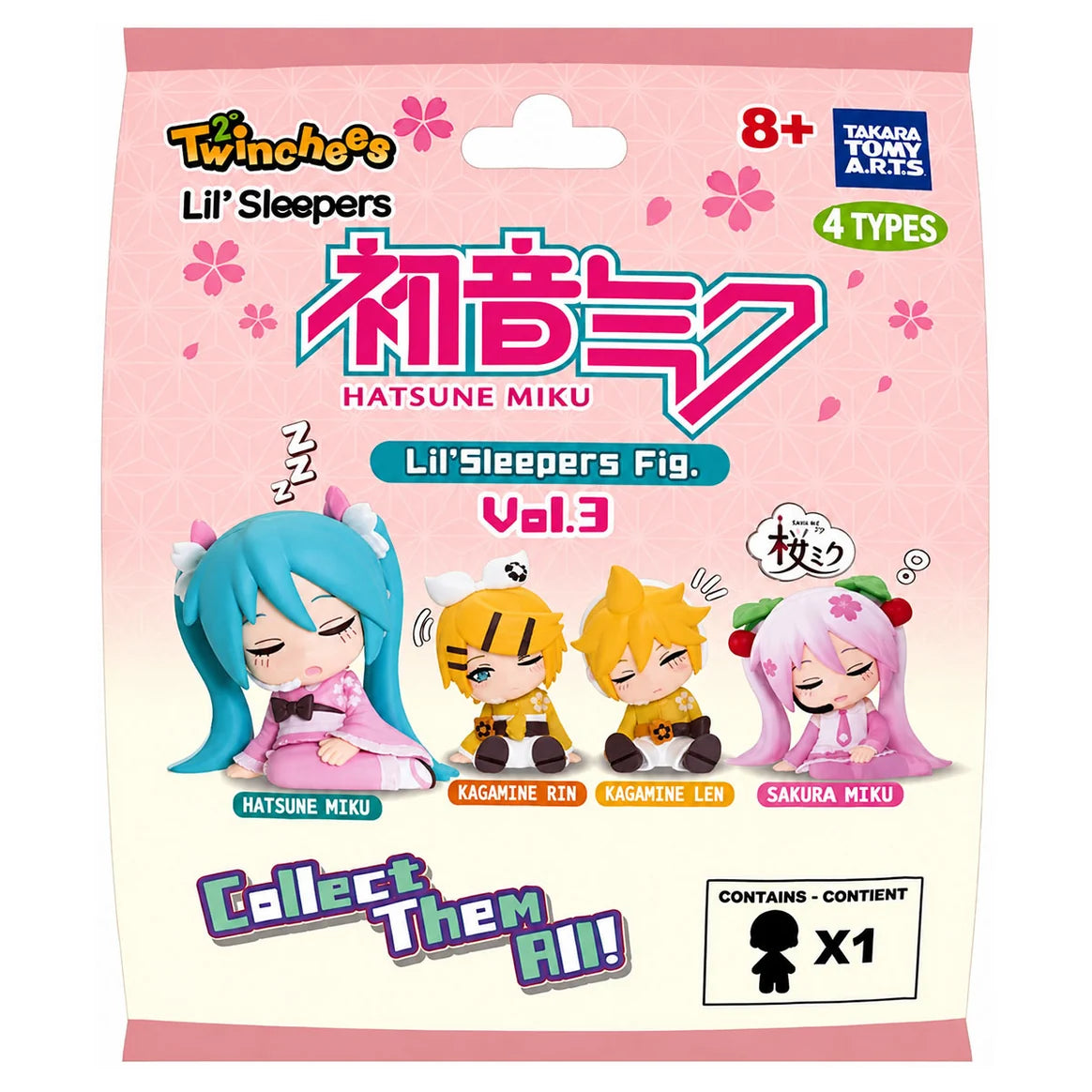 Twinchees Hatsune Miku Lil’ Sleepers Figurine Vol.3 Blind Bag
