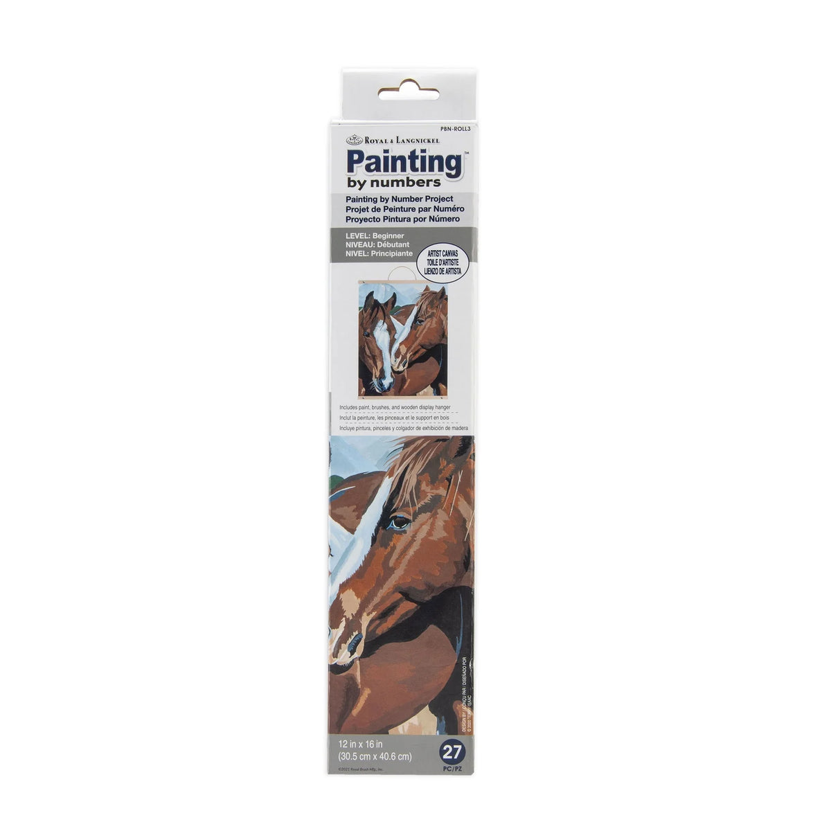 Paint By Numbers Making Friends Canvas