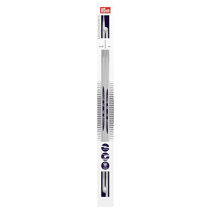 Prym Ergonomic Single Knitting Needle - 35cm - 4mm