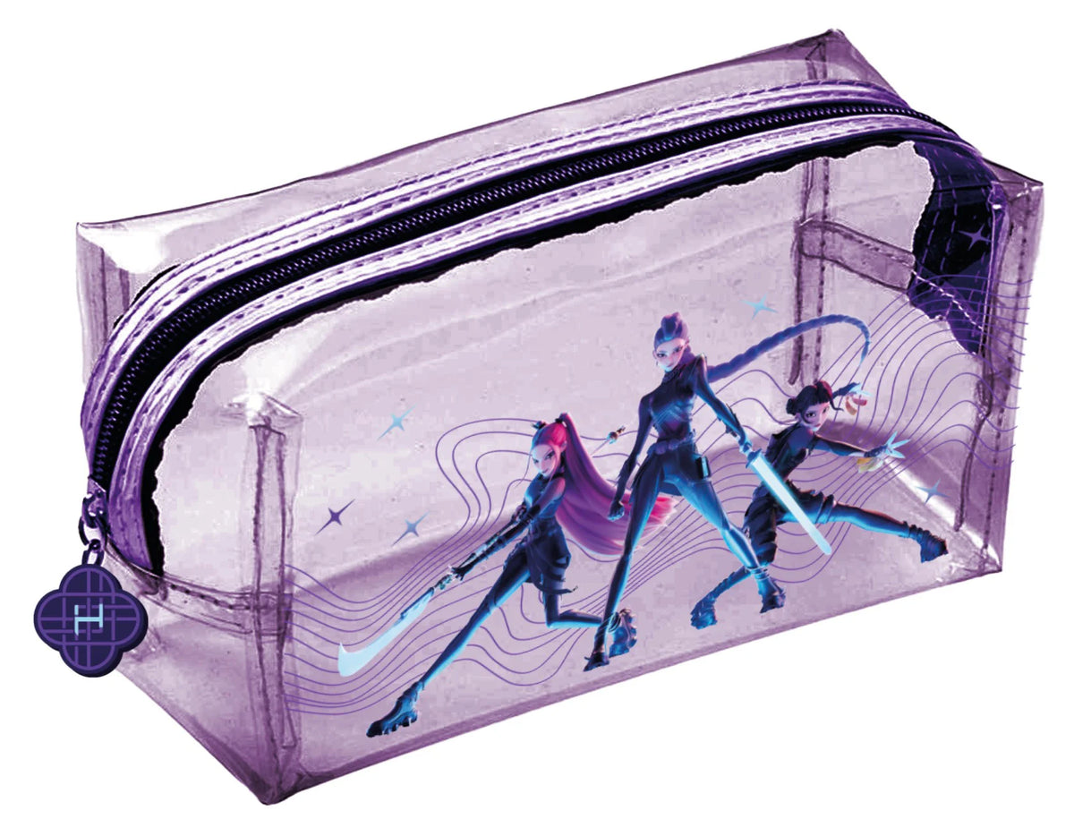 K-Pop Demon Hunters Huntrix Transluscent Pencil Case