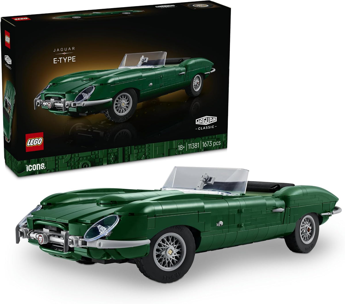 Lego Icons Jaguar E-Type V29