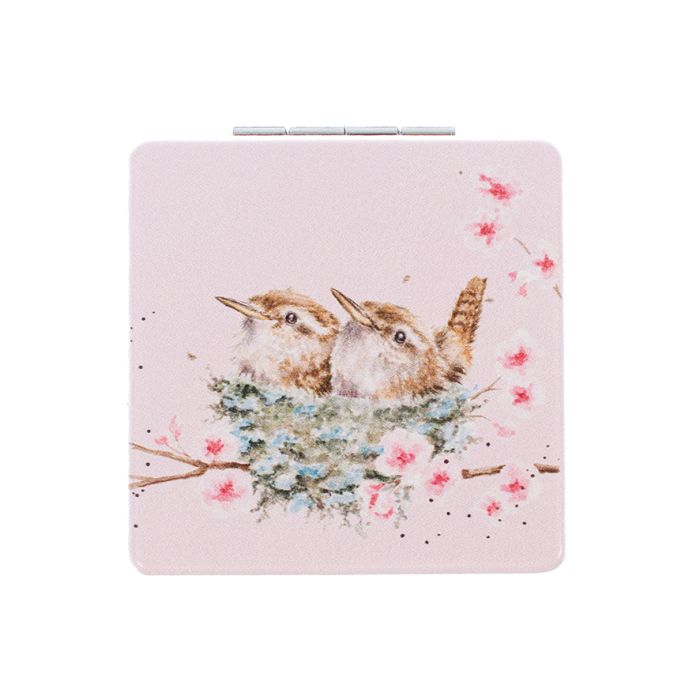 Wrendale Compact Mirror Wren