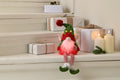 Festive 50cm bo lit dangly leg elf gonk