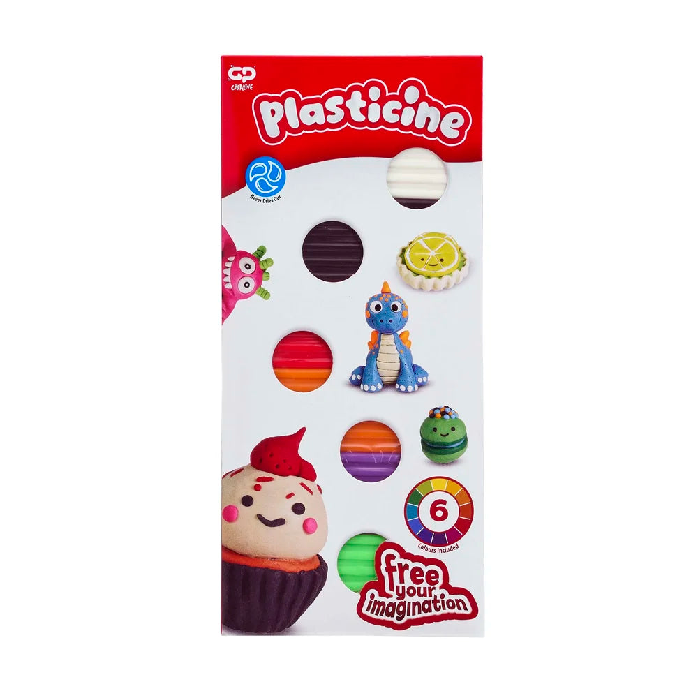 Plasticine Basic Refill Asst