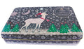 Christmas Reindeer Tin of Vanilla Fudge 400g