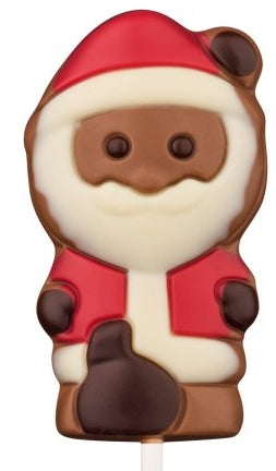 Decorated milk choc Christmas lollies 25g