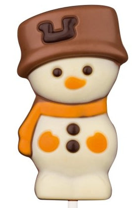 Decorated milk choc Christmas lollies 25g