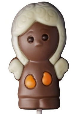 Decorated milk choc Christmas lollies 25g
