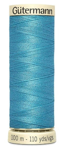 Gutermann 100m Sew All Polyester Thread (NOT IN RANGE) - Col 385 Aqua Blue
