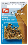 Prym Brass Safety Pins