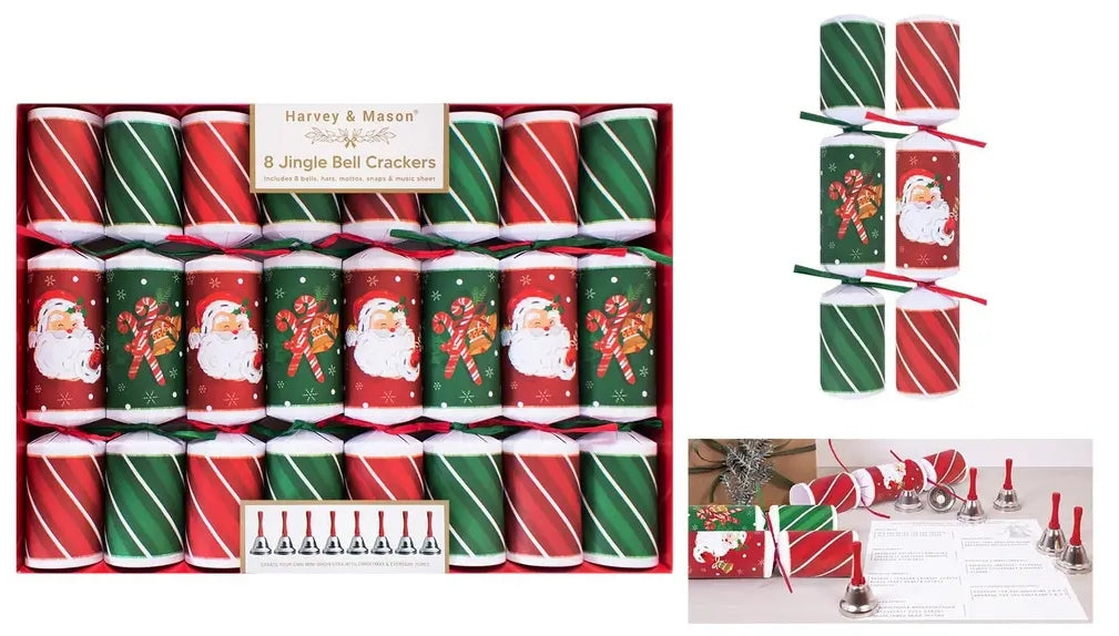 8 x 12" Jingle Bell Crackers