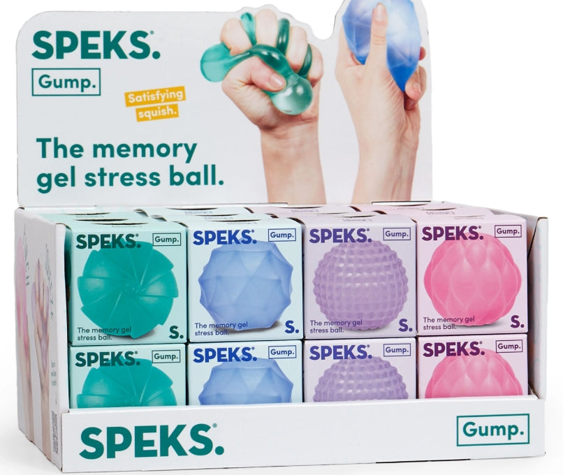 Speks Gump Surface Memory Gel Stress Ball