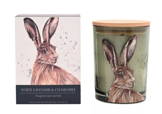 Meg Hawkins 250g Candle - Hare White Lavender & Chamomile
