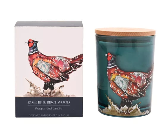 Meg Hawkins 250g Candle - Pheasant Rosehip & Birchwood