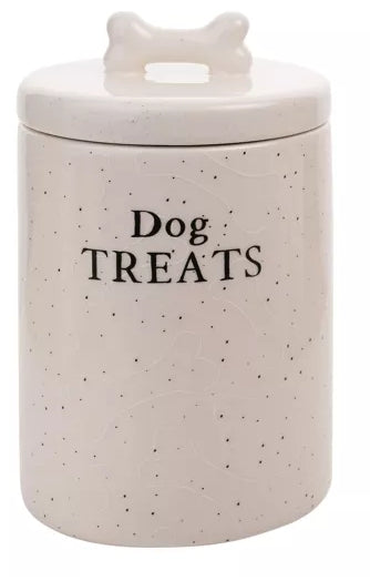 Best of Breed Paw Prints Treat Jar Dog