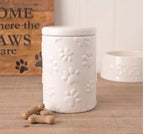 Best of Breed Paw Prints Treat Jar