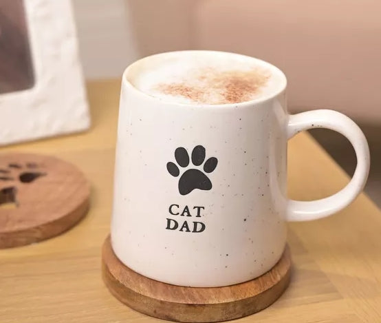 Best of Breed Paw Prints Mug Cat Dad