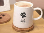 Best of Breed Paw Prints Mug Cat Mum