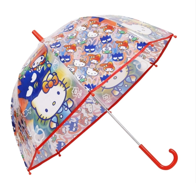 Transparent Bell Umbrella Hello Kitty
