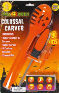 Premier Halloween 9pc Colossal Super Pumpkin Carving Kit