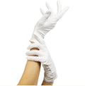 Halloween Adult White Short Gloves