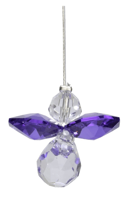 Crystal Guardian Angel - Amethyst
