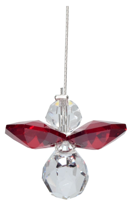 Crystal Guardian Angel - Garnet