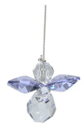 Crystal Guardian Angel - Light Amethyst